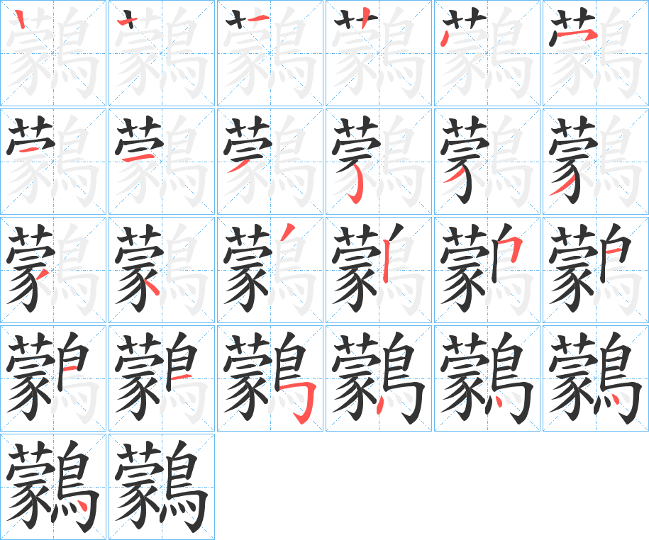鸏的筆順?lè)植窖菔?><hr /><h2>鸏的基本信息</h2><div   id=